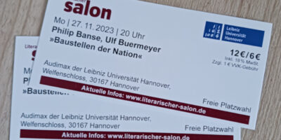 Tickets zum Literarirschen Salon